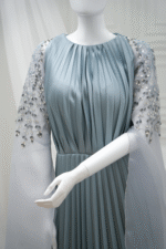 Satin Organza Dress - Image 2