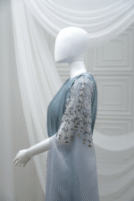 Satin Organza Dress - Image 4