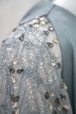 Satin Organza Dress - Image 5