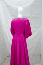 Fancy Silk Satin Gown - Image 2