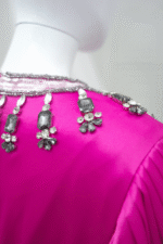 Fancy Silk Satin Gown - Image 3