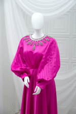 Fancy Silk Satin Gown