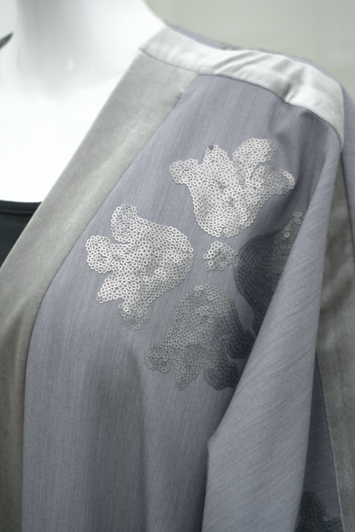 Grey Abaya - Image 3