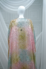 Silky Velvet Abaya - Image 2