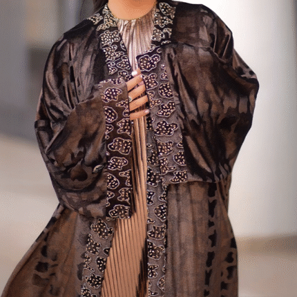 Abaya with a dress or jumpsuit