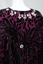 Fancy Black Abaya - Image 2