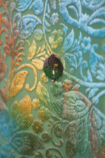 Green Silky Velvet Abaya - Image 5