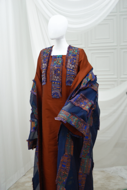 Abaya with a dress