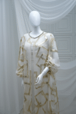 Chiffon Abaya With Stone