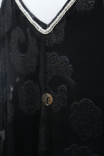 Black Dress With Abaya - Image 2