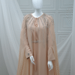 Chiffon Abaya With Dress