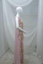 Pink Satin Dress - Image 3