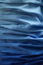 Two-piece set with a blouse and skirt made of soft Italian silk - Image 3