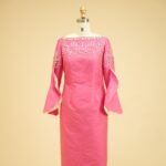 Dress made of silk taffeta,