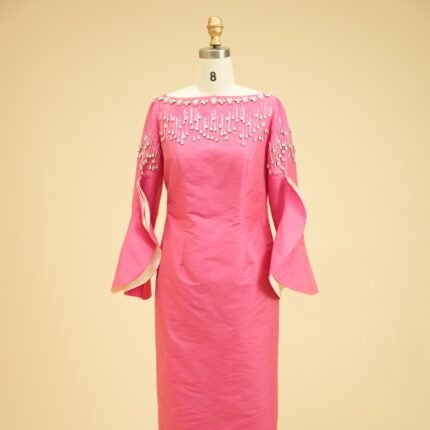Dress made of silk taffeta,