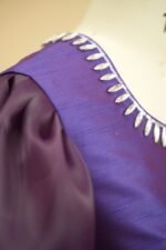 Dress made of silk taffeta with organza - Image 4