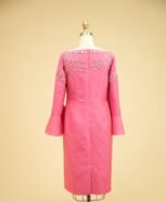 Dress made of silk taffeta, - Image 2
